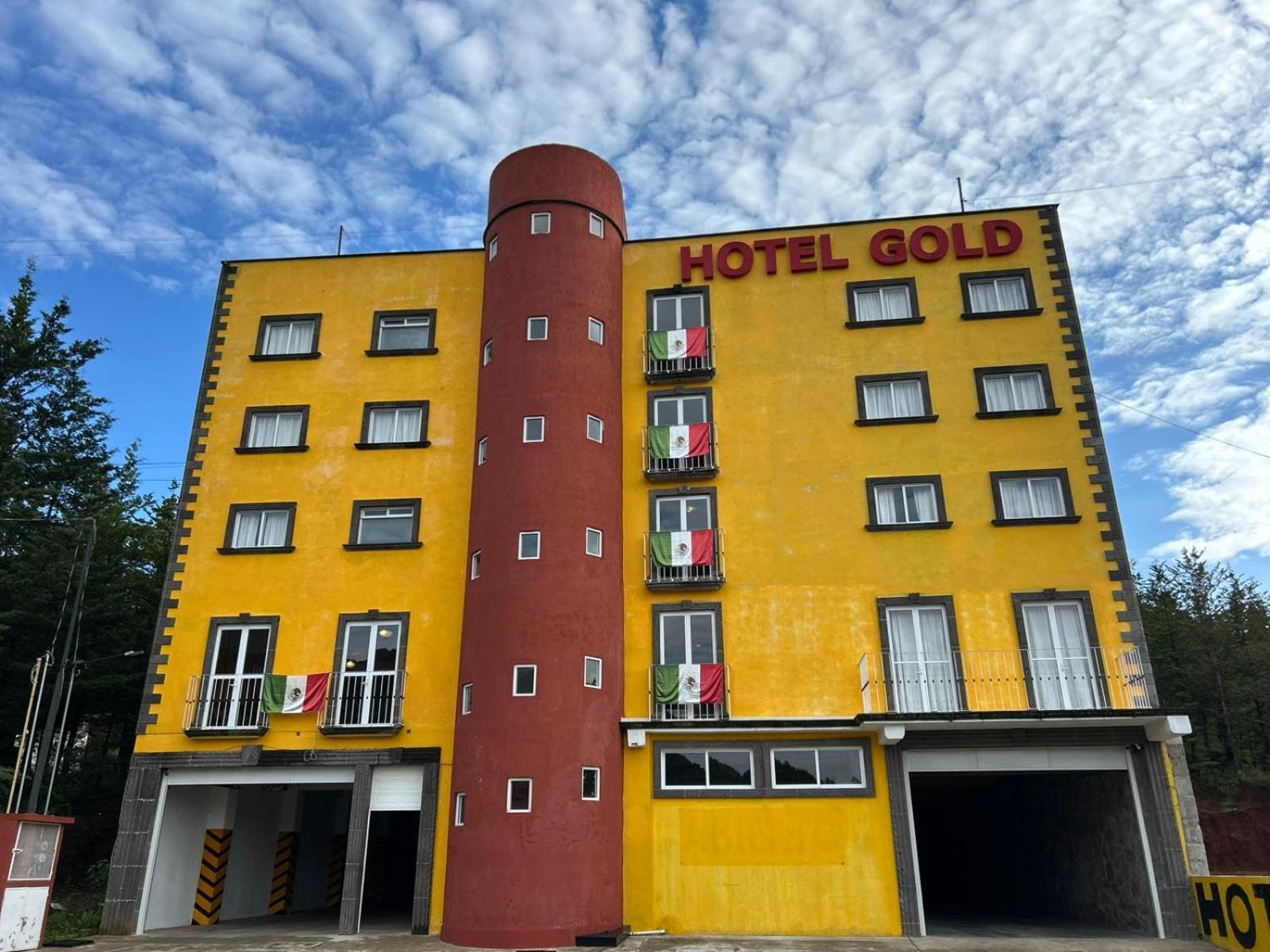 Hotel Gold Эль-Оро-де-Идальго Экстерьер фото
